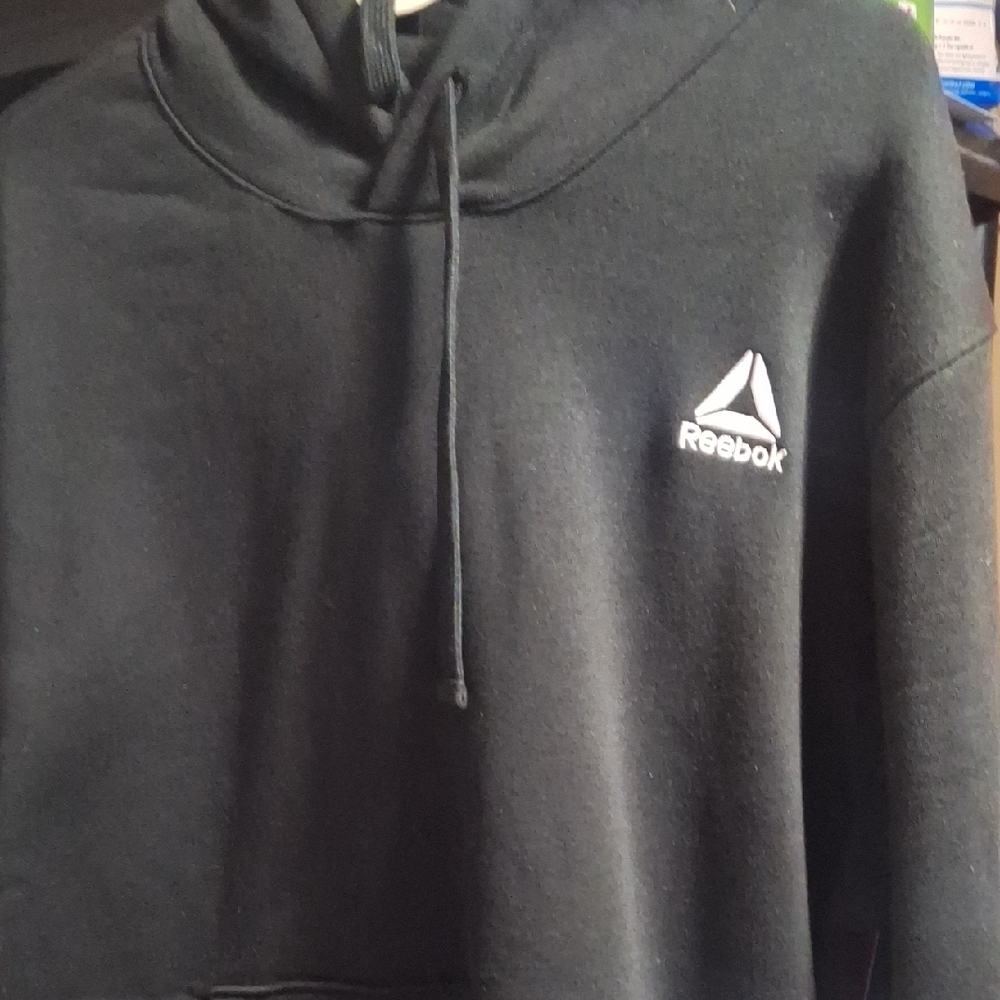 Reebok Black Quarter-Zip Sweatshirt